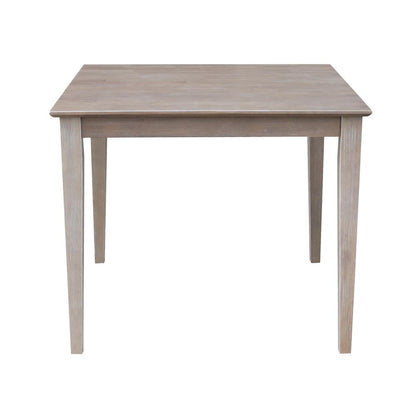 Solid Wood Top Table - Dining Height