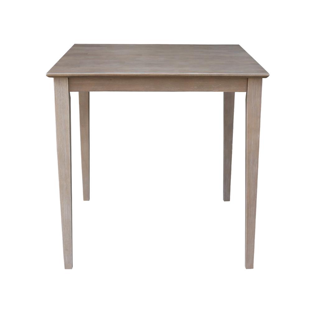 Solid Wood Top Table - Counter Height