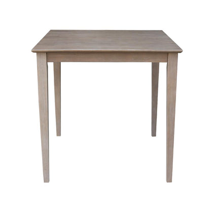 Solid Wood Top Table - Counter Height