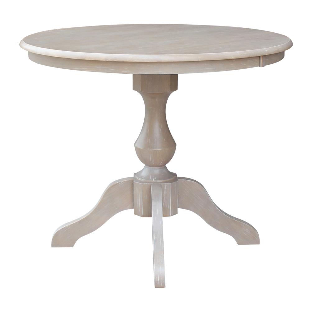 36" Round Top Pedestal Table - 28.9"H