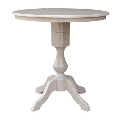 36" Round Top Pedestal Table - 28.9"H