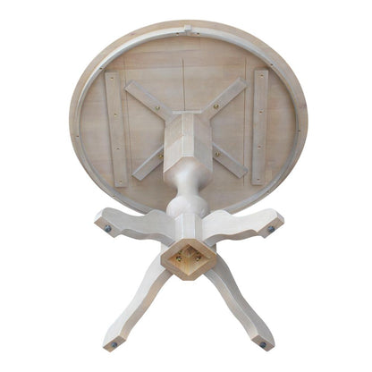 36" Round Top Pedestal Table - 28.9"H