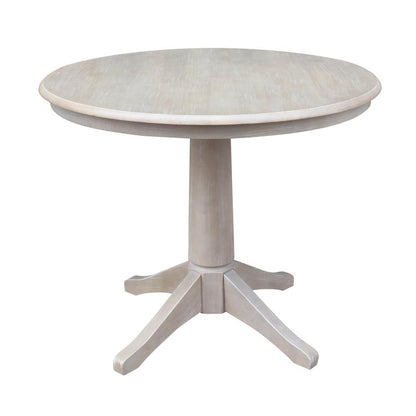 36" Round Top Pedestal Table - 28.9"H