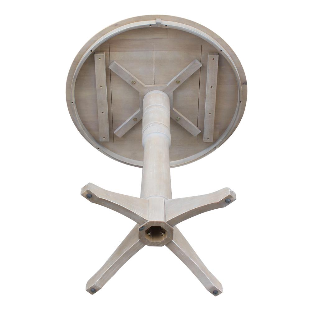 36" Round Top Pedestal Table - 28.9"H