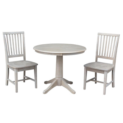 36" Round Top Pedestal Table - 28.9"H