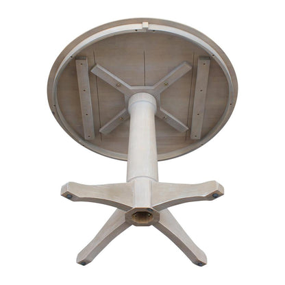 36" Round Top Pedestal Table - 28.9"H