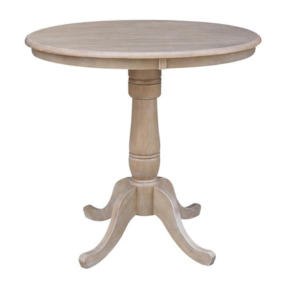 36" Round Top Pedestal Table - 28.9"H