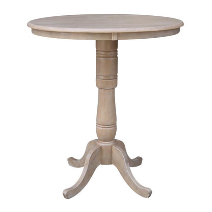 36" Round Top Pedestal Table - 28.9"H