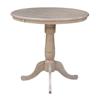 36" Round Top Pedestal Table - 28.9"H