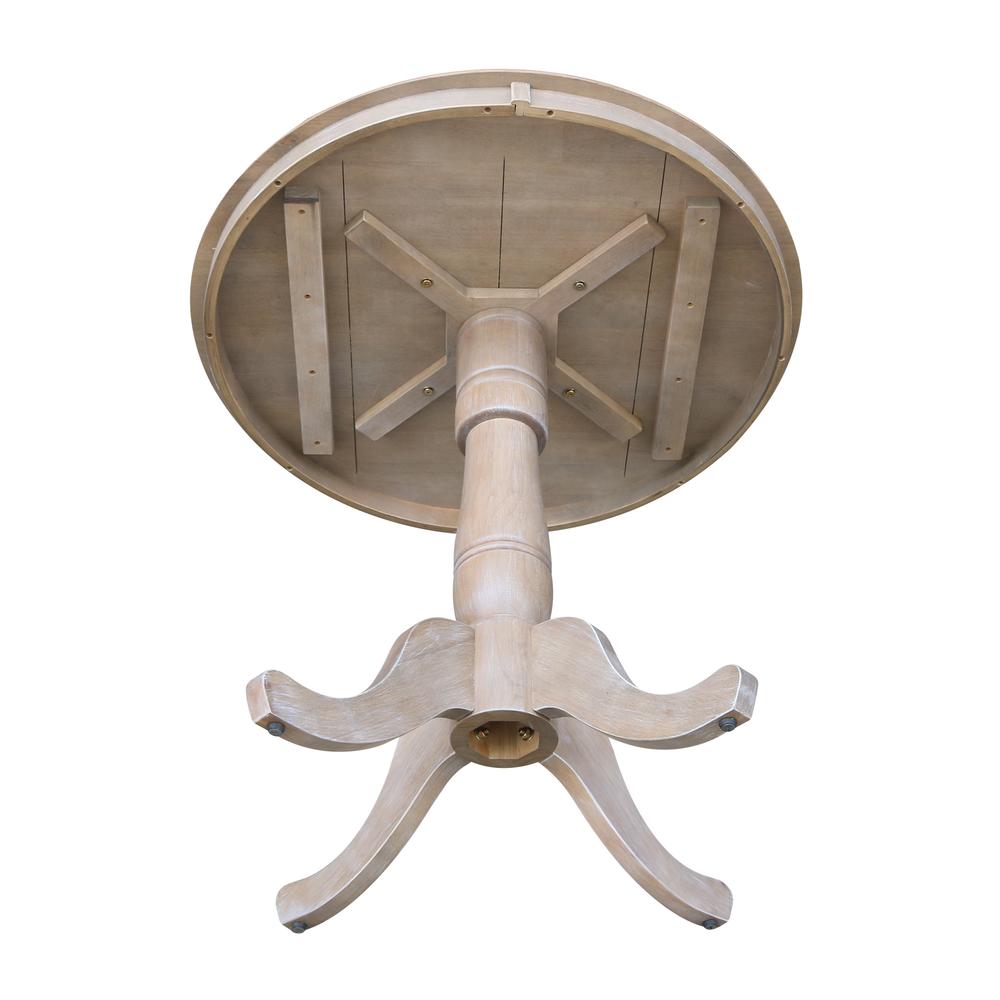 36" Round Top Pedestal Table - 28.9"H
