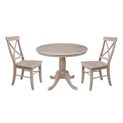 36" Round Top Pedestal Table - 28.9"H