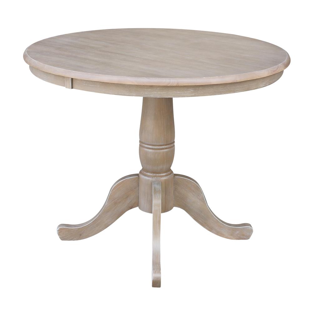 36" Round Top Pedestal Table - 28.9"H