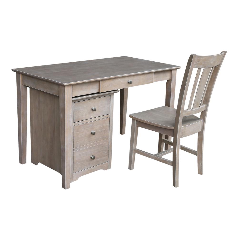 Two drawer File Cabinet, Unfinished