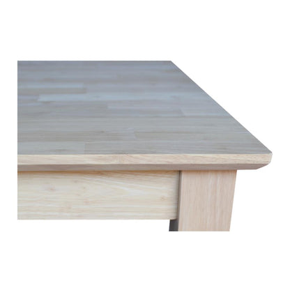 Solid Wood Top Table