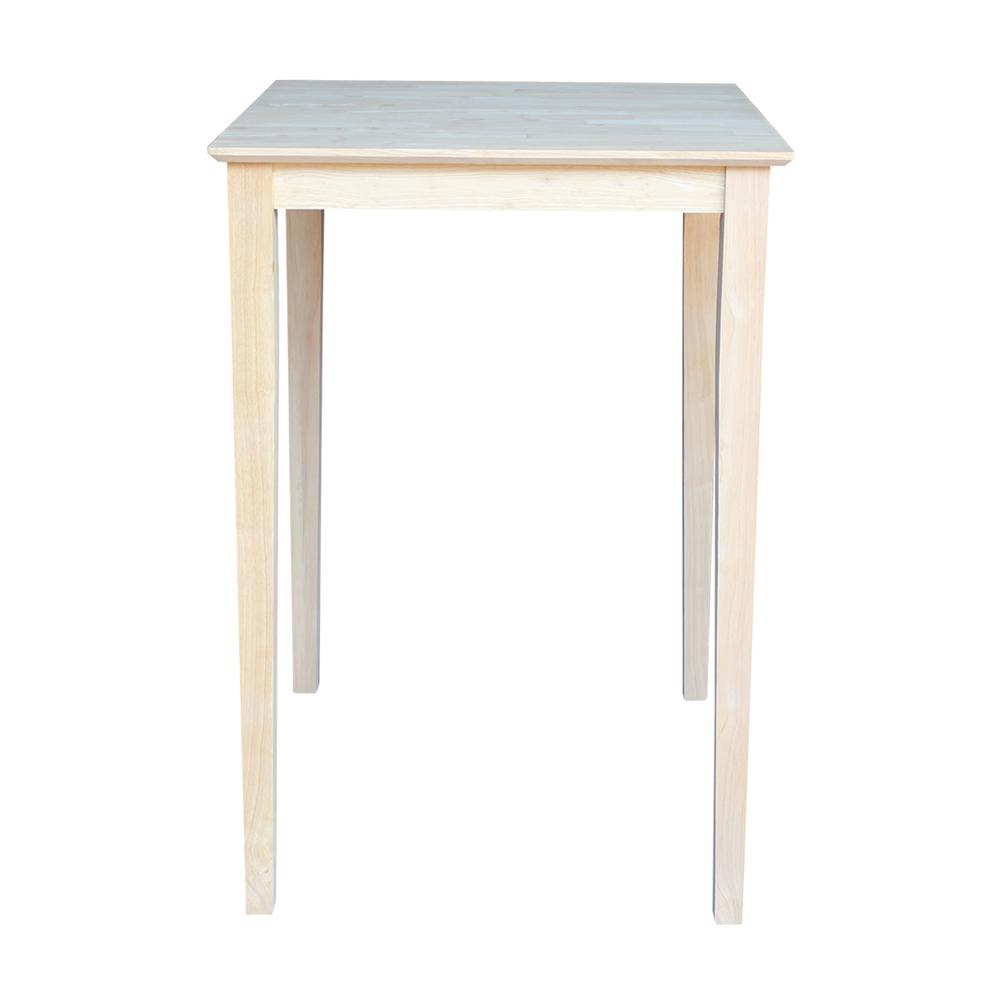Solid Wood Top Table