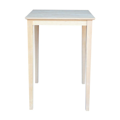 Solid Wood Top Table