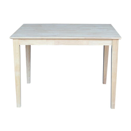 Solid Wood Top Table