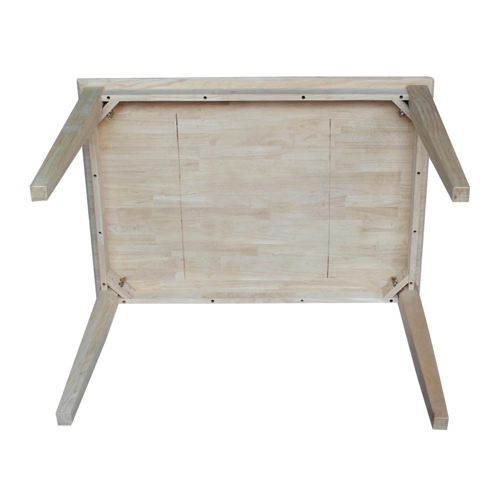 Solid Wood Top Table