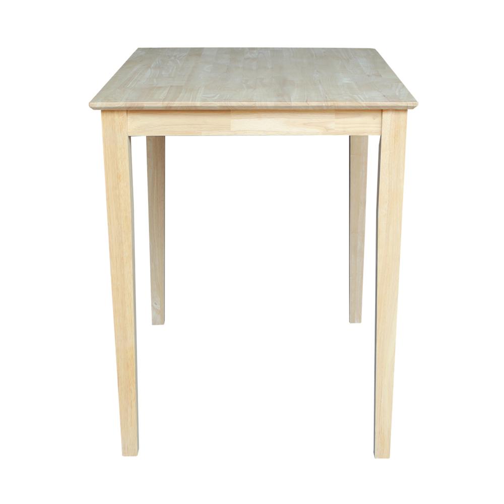 Solid Wood Top Table