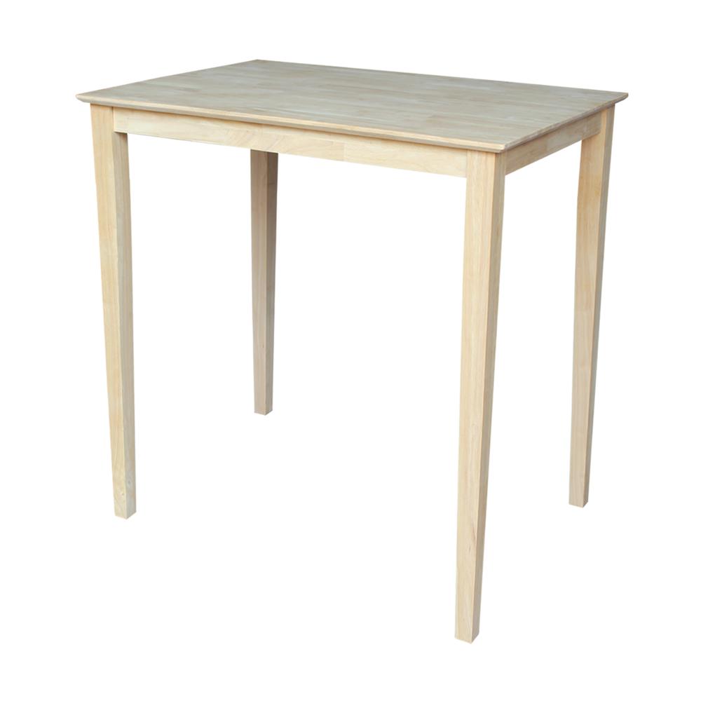 Solid Wood Top Table