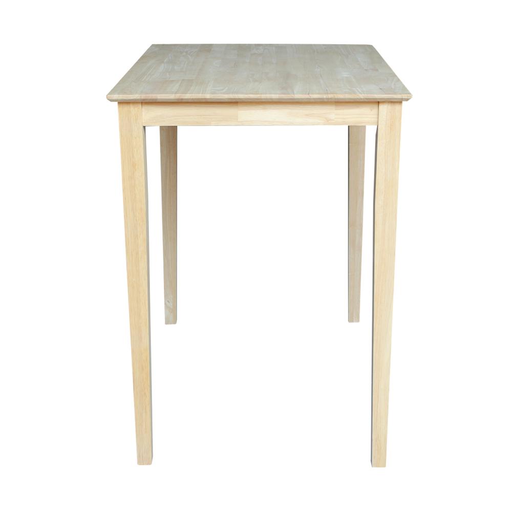 Solid Wood Top Table