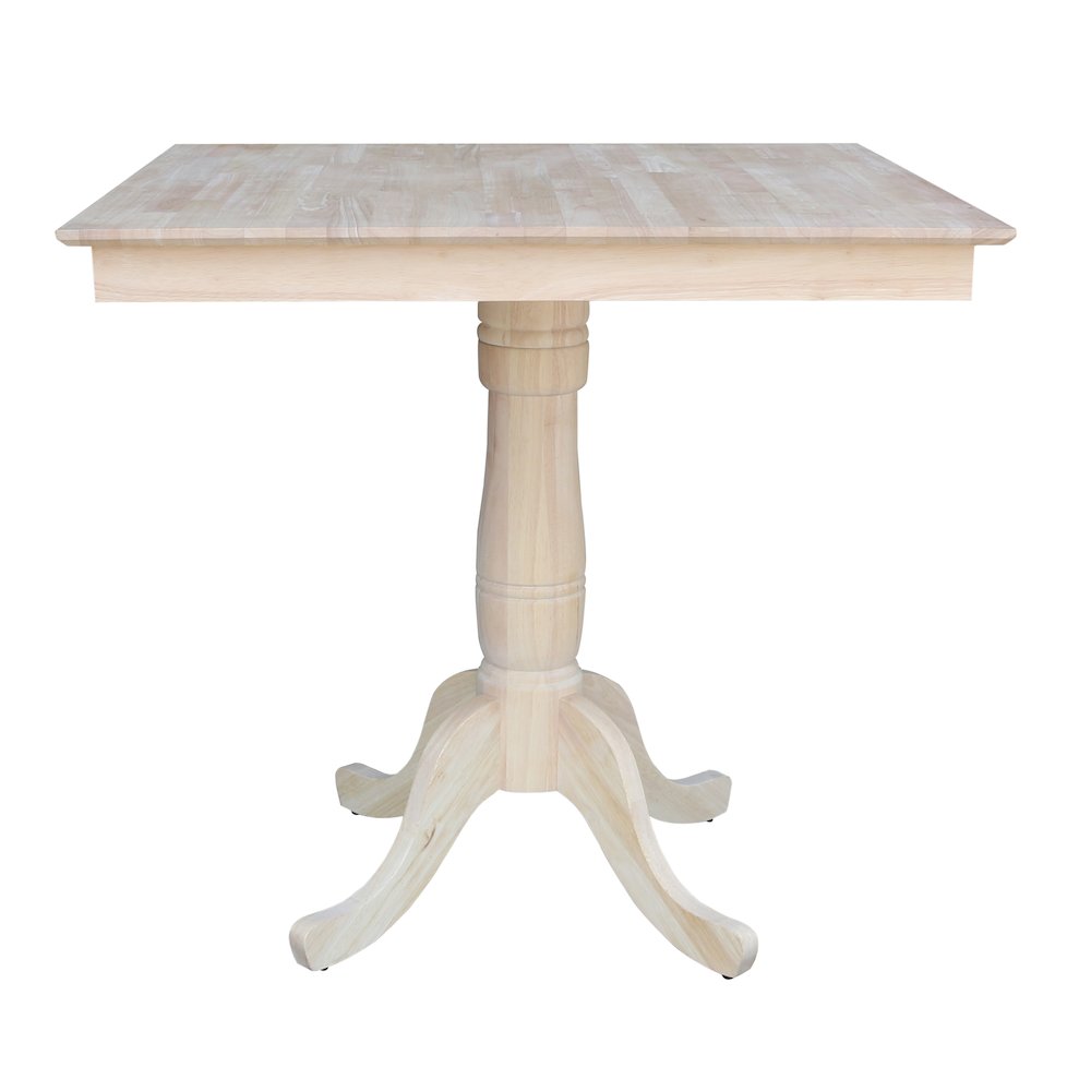 36" x 36" Square Top Pedestal Table - 35.1"H- 558278