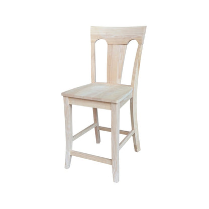 36 in Round Top Counter Height Dining Table with 2 Stools - 3 Piece Set