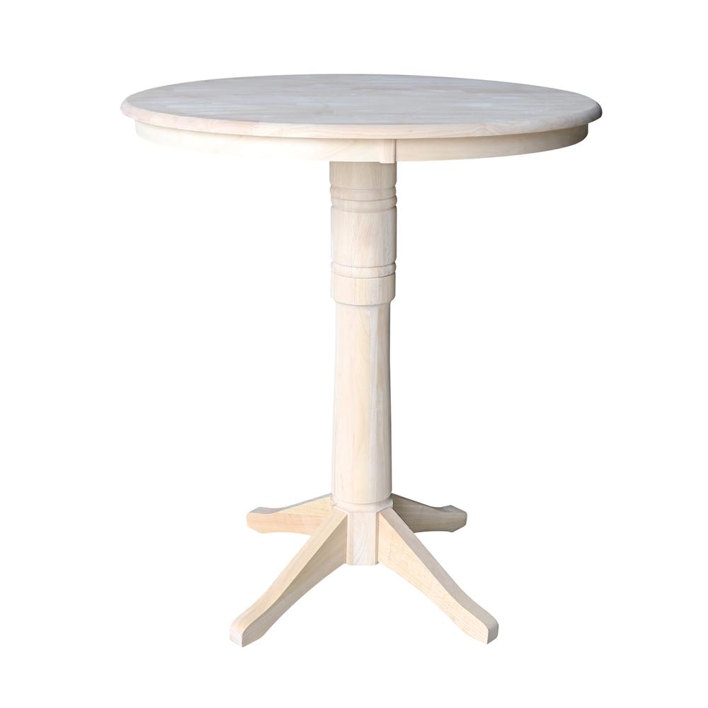 36" Round Top Pedestal Table - 28.9"H