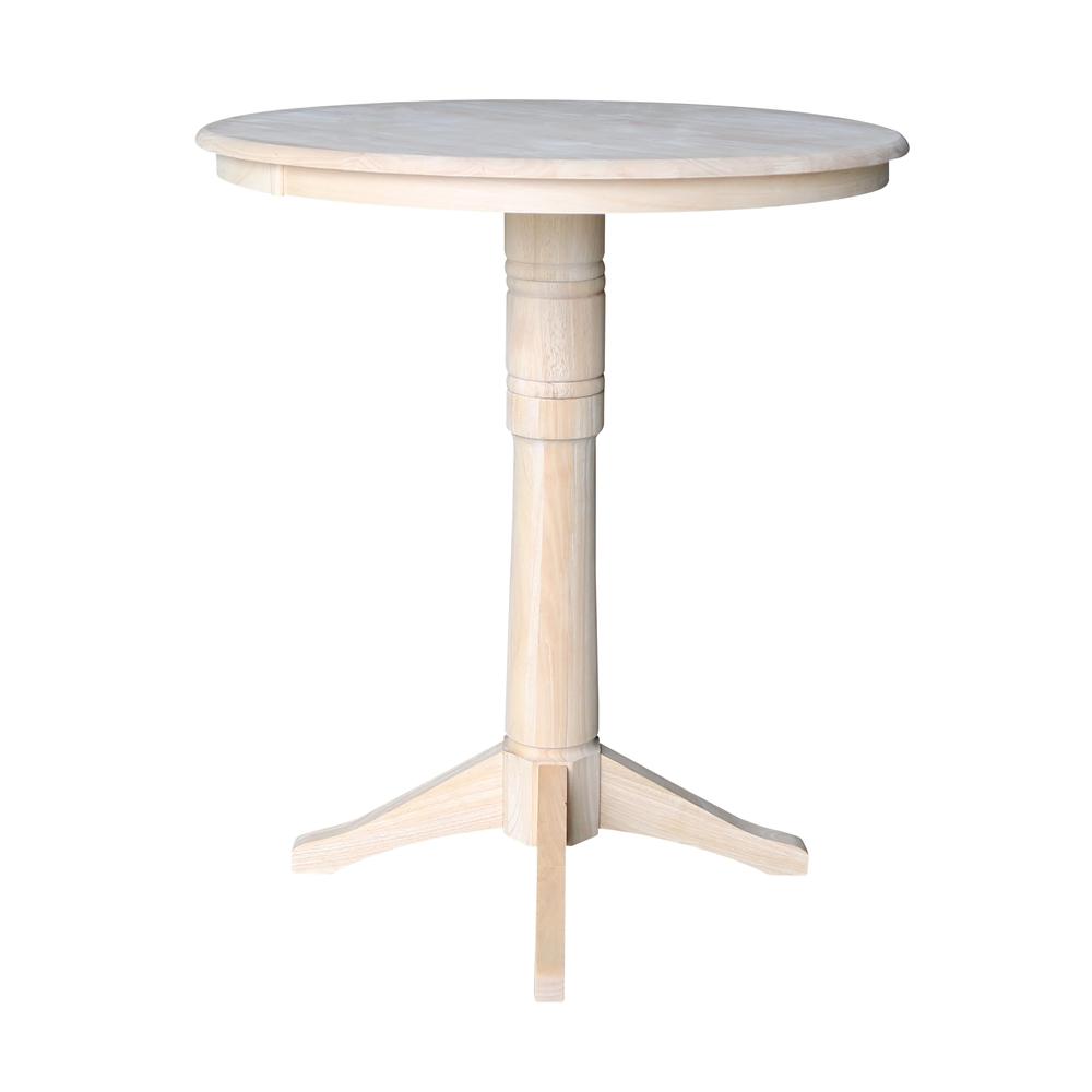 36" Round Top Pedestal Table - 28.9"H