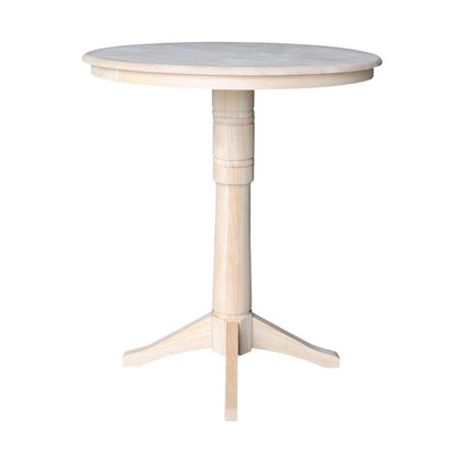 36" Round Top Pedestal Table - 28.9"H