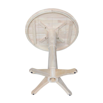36" Round Top Pedestal Table - 28.9"H