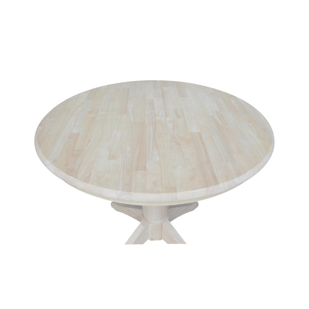 36" Round Top Pedestal Table - 28.9"H