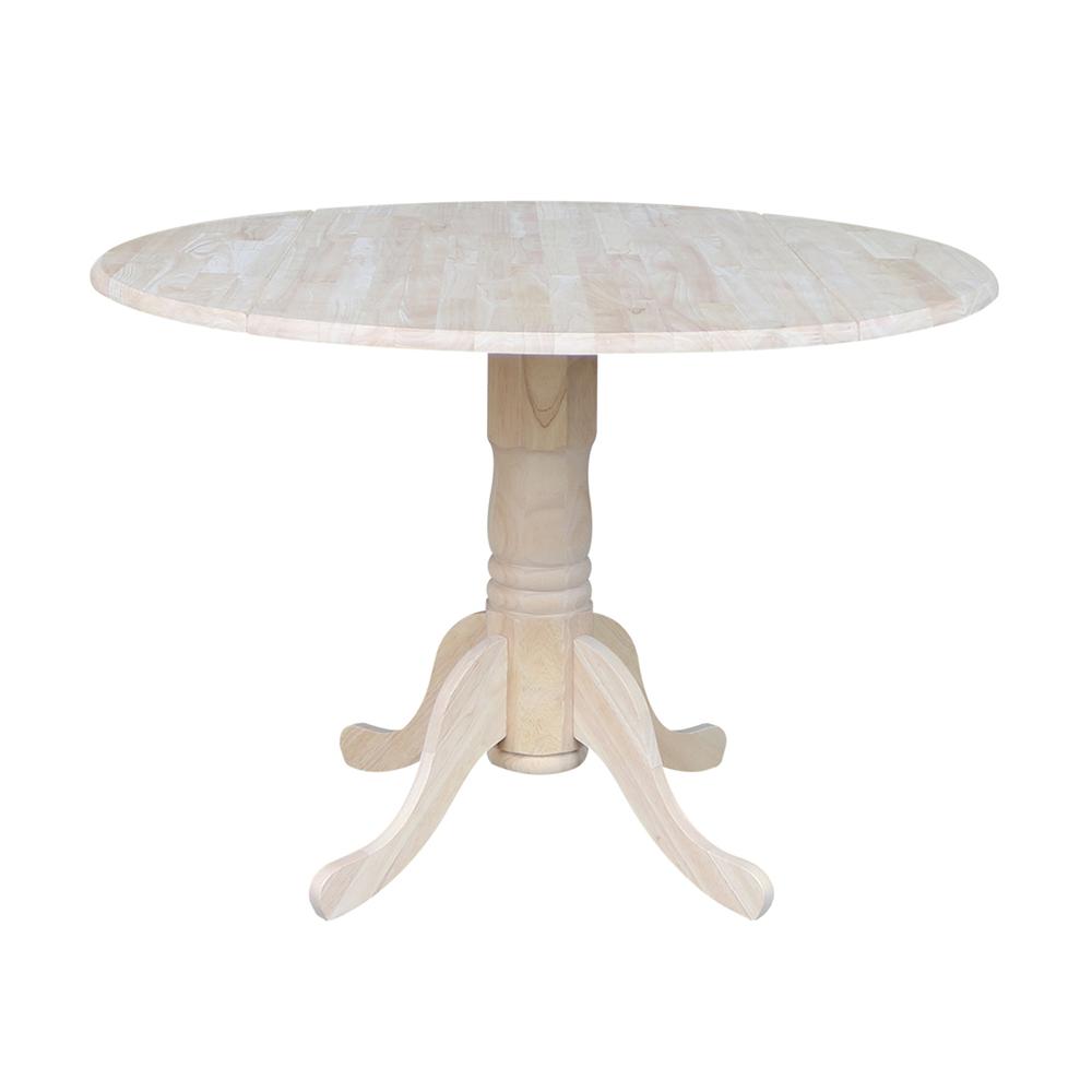 42" Dual Drop Leaf Table With 2 Madrid Chairs