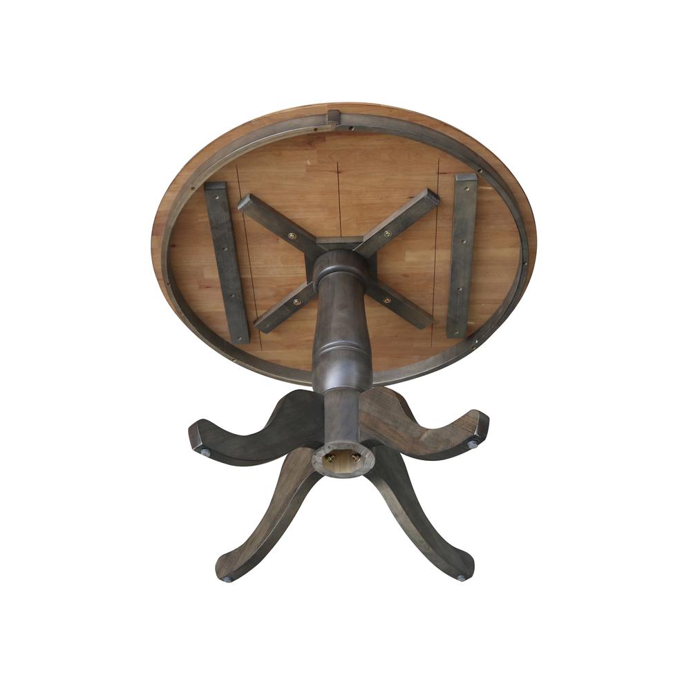 36" Round Top Pedestal Table - 29.1"H