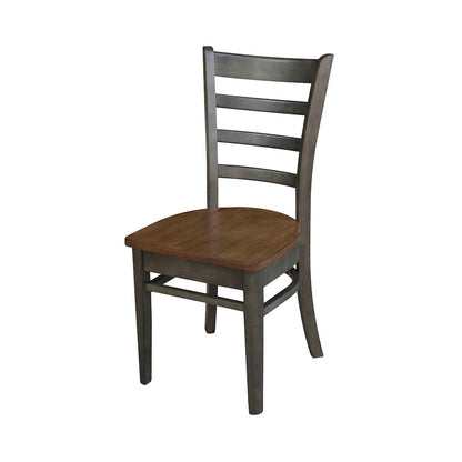 36 in Round Top Pedestal Dining Table with 2 Dining Chairs - 3 Piece Set
