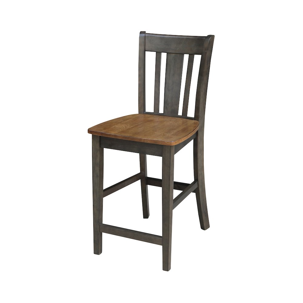 36 in Round Top Counter Height Dining Table with 4 Stools - 5 Piece Set