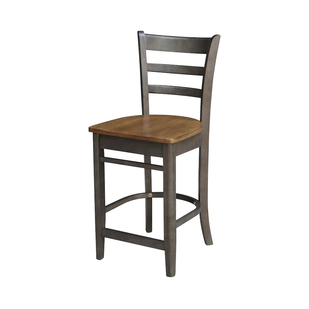 36 in Round Top Counter Height Dining Table with 4 Stools - 5 Piece Set