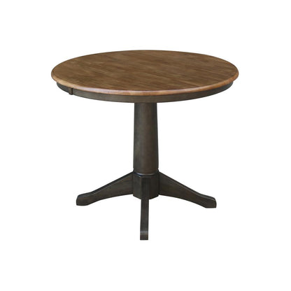 36" Round Top Pedestal Table - 28.9"H