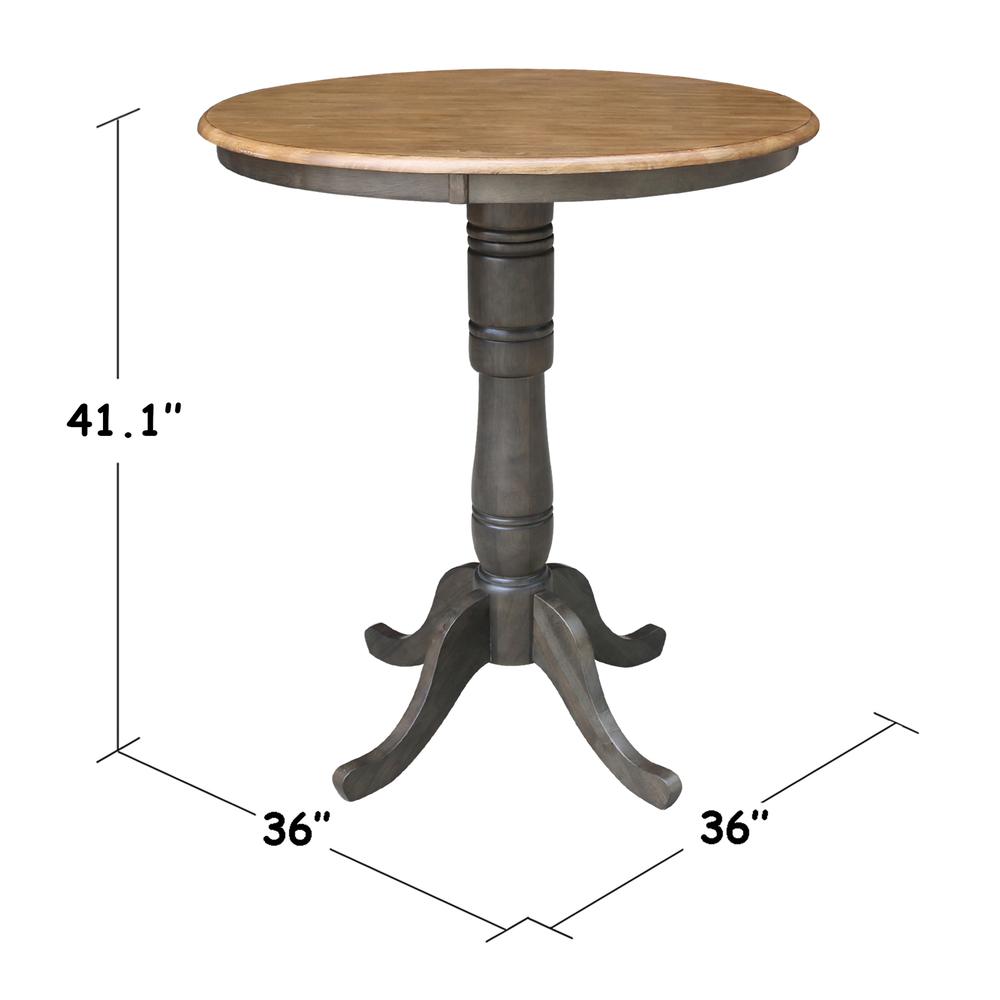 36" Round Top Pedestal Table - 41.1"H