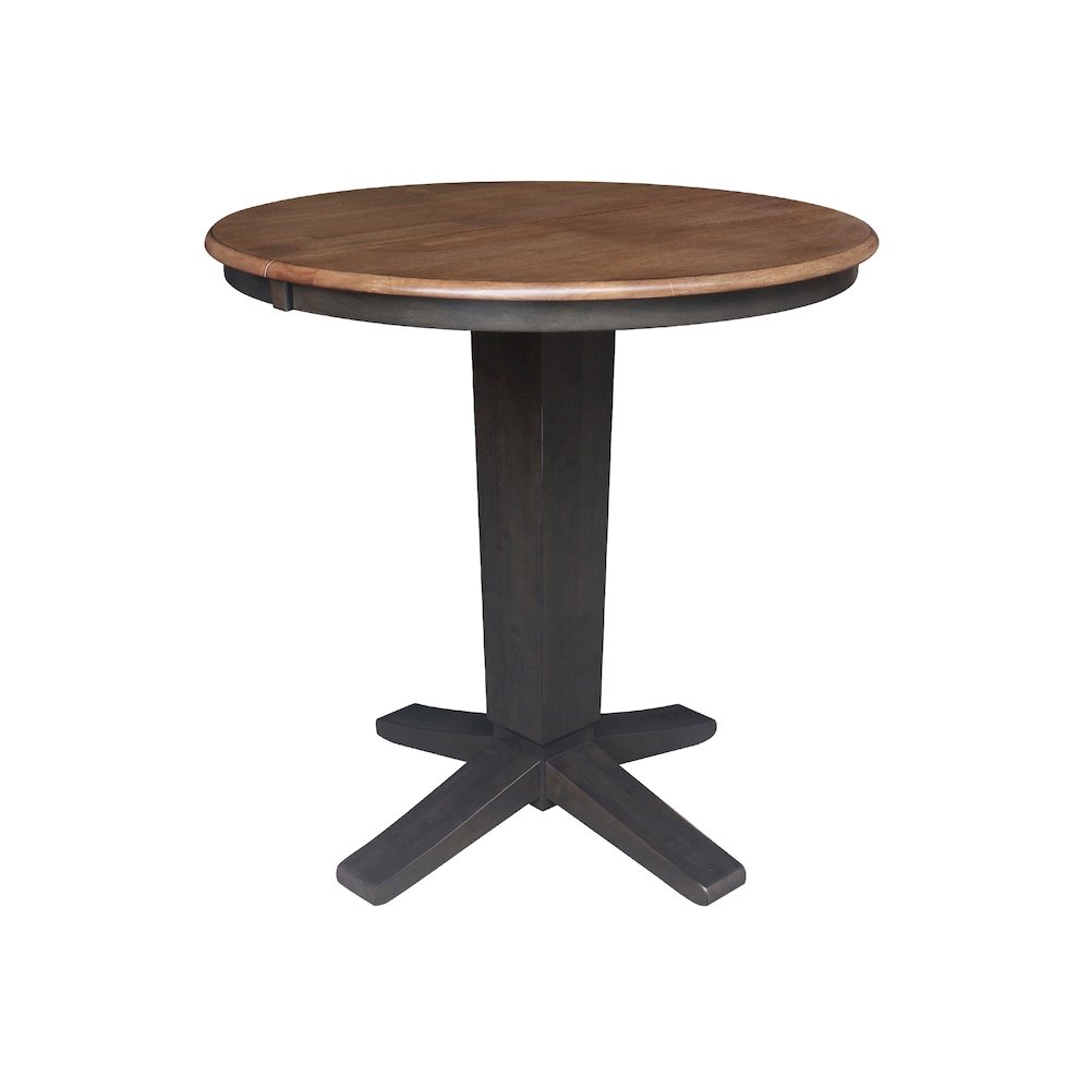 36 in Round Counter Height Dining Table with 12 and 2 Stools, 3Pcs Set