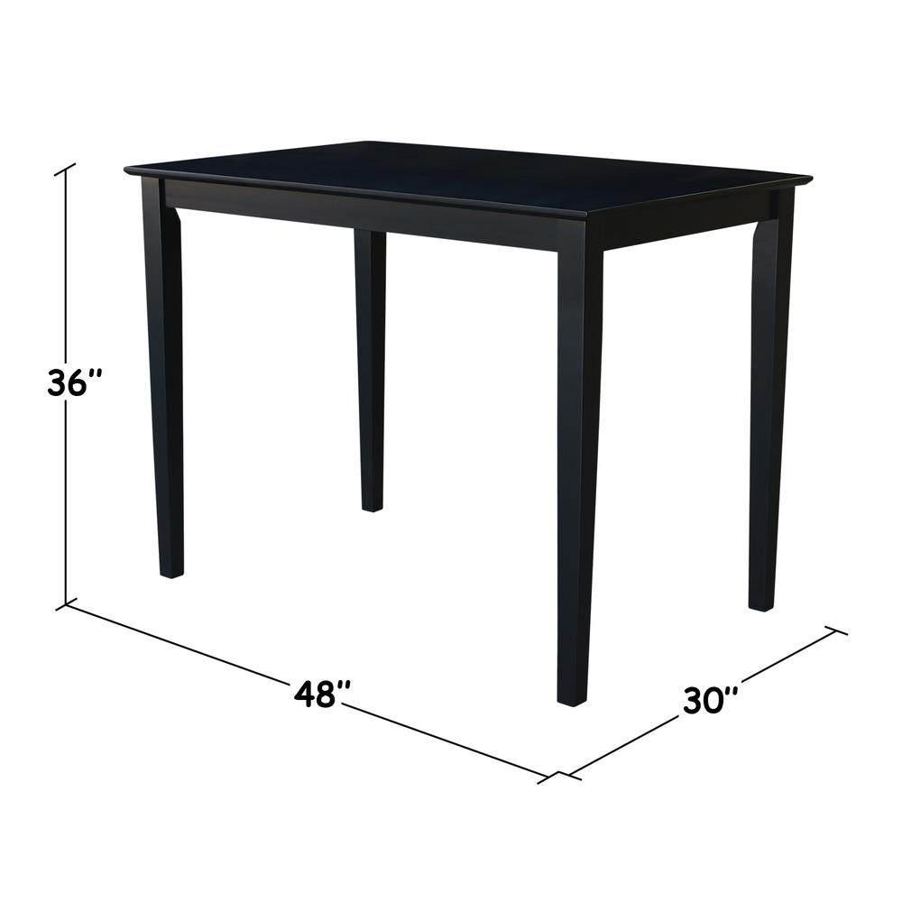 Solid Wood Top Table