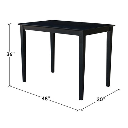 Solid Wood Top Table