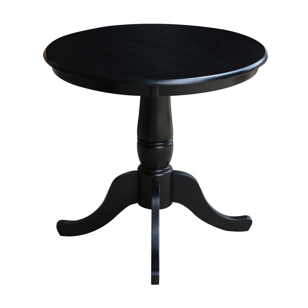 30" Round Top Pedestal Table - 28.9"H