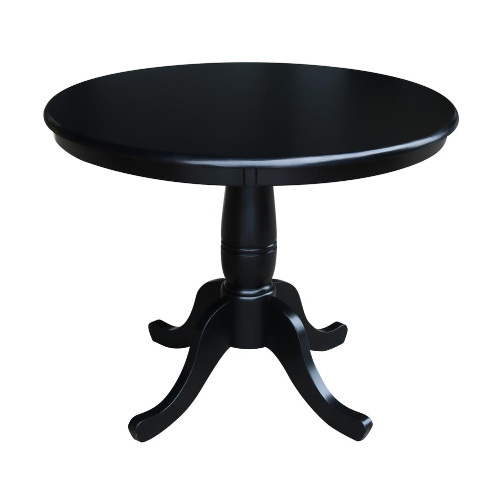 36" Round Top Pedestal Table - 29.1"H