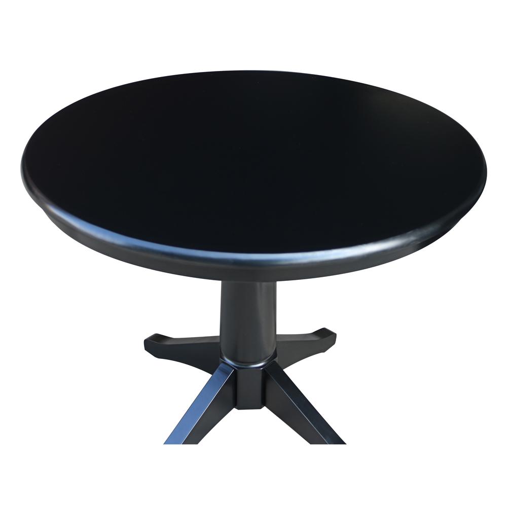 36" Round Top Pedestal Table - 29.1"H