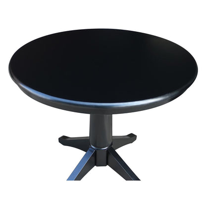 36" Round Top Pedestal Table - 29.1"H