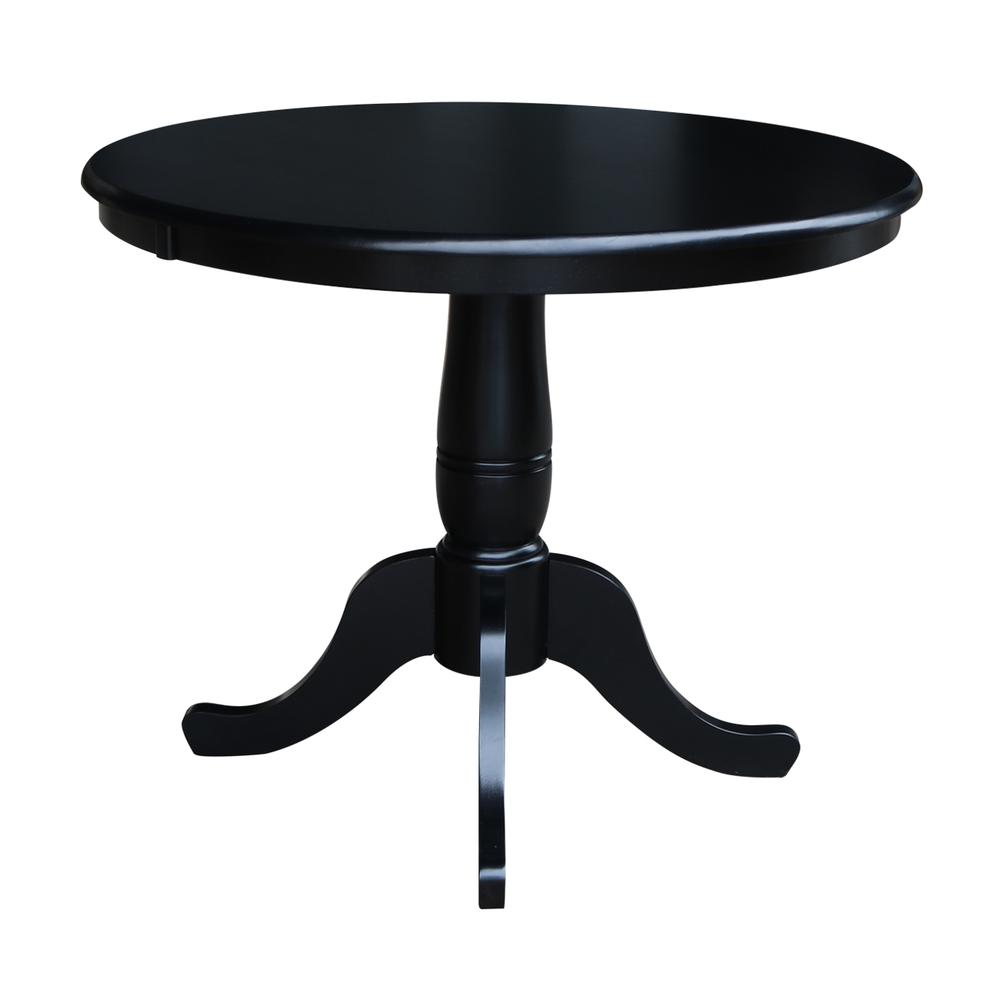36" Round Top Pedestal Table - 29.1"H