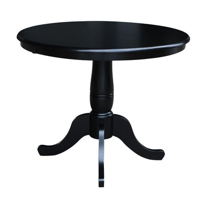 36" Round Top Pedestal Table - 29.1"H