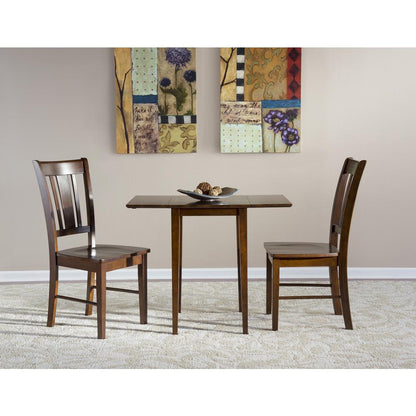 Small Dual Drop Leaf Table With 2 San Remo Chairs