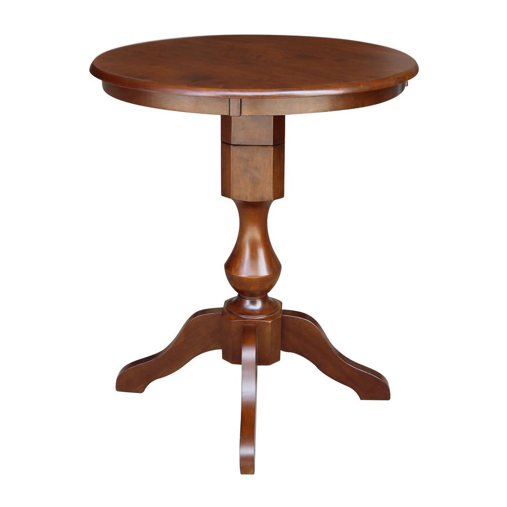30" Round Top Pedestal Table - 28.9"H